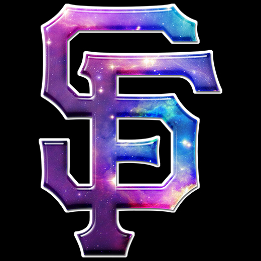 Galaxy San Francisco Giants Logo vinyl decal